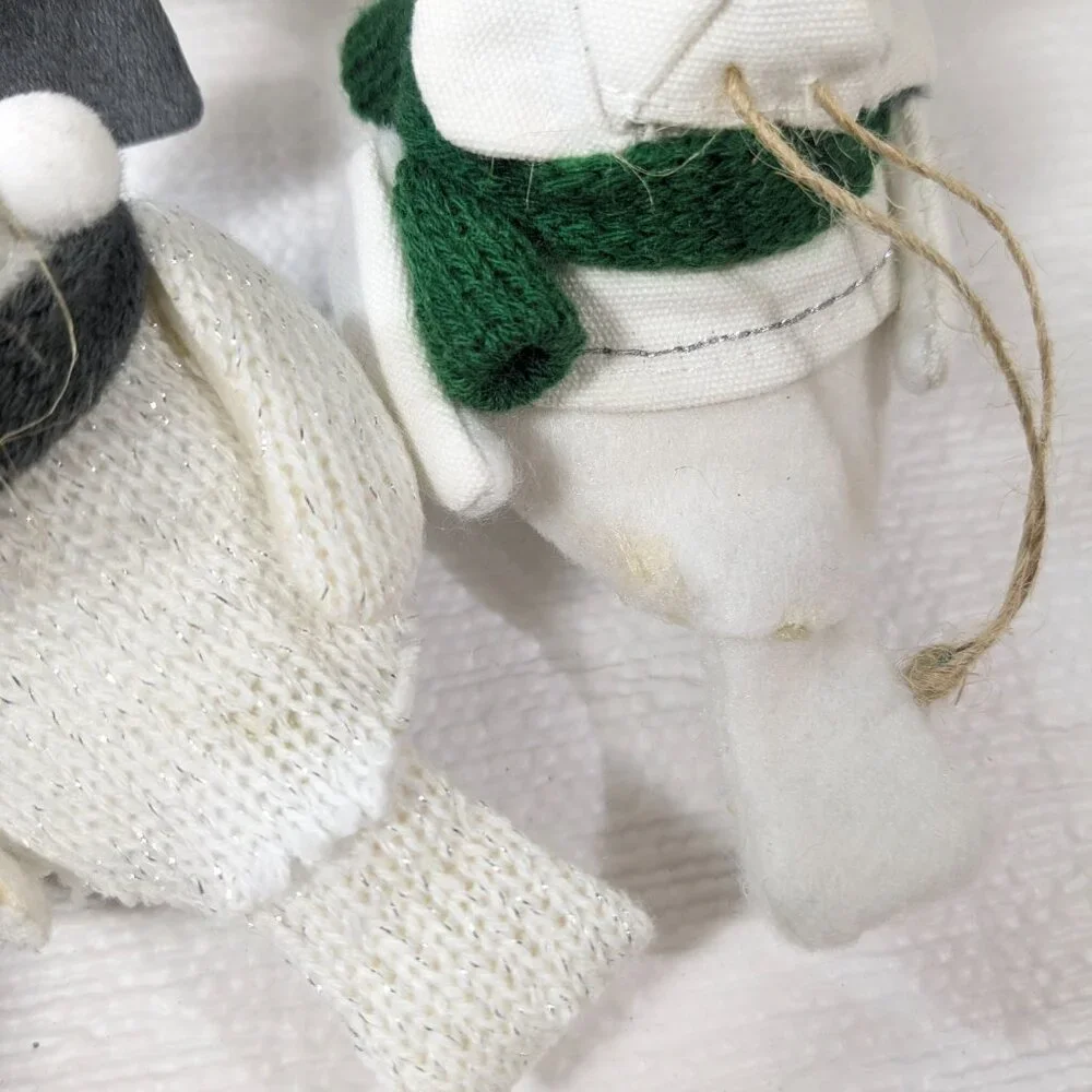 Spritz Target Bird set 2018 Juniper &‎ Alder & 2 ornaments set white green gray